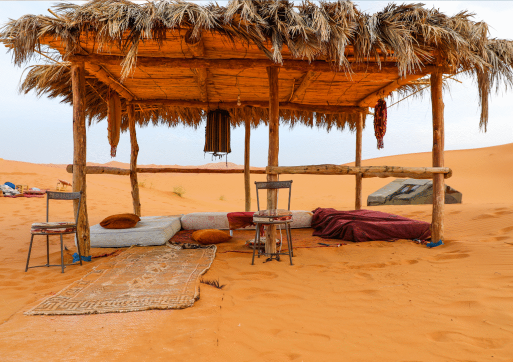 Noche en el desierto Marruecos